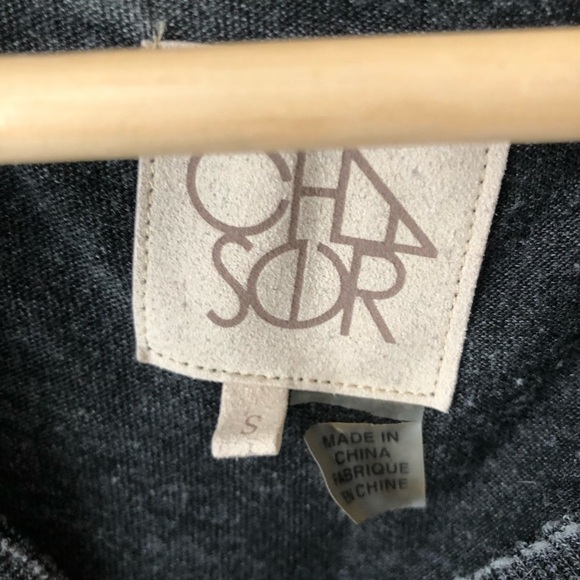 Chaser front tie long sleeve top - Picture 3 of 6